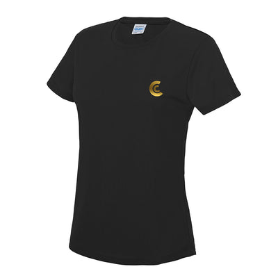 Ladies Cool Fit T-shirt Gold
